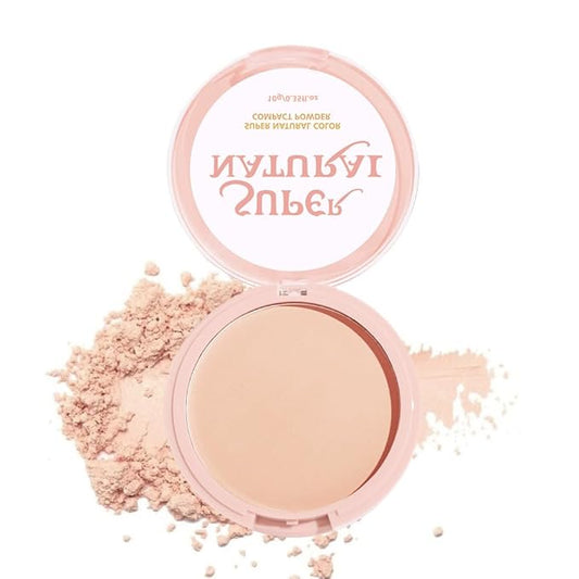 Oil Control Face Pressed Powder, Matte powder setting powder, long-lasting and waterproof loose powder, Flawless Lightweight Face Cosmetics, Cruelty-free, (03, 1 Pcs)-BrightBean Baby