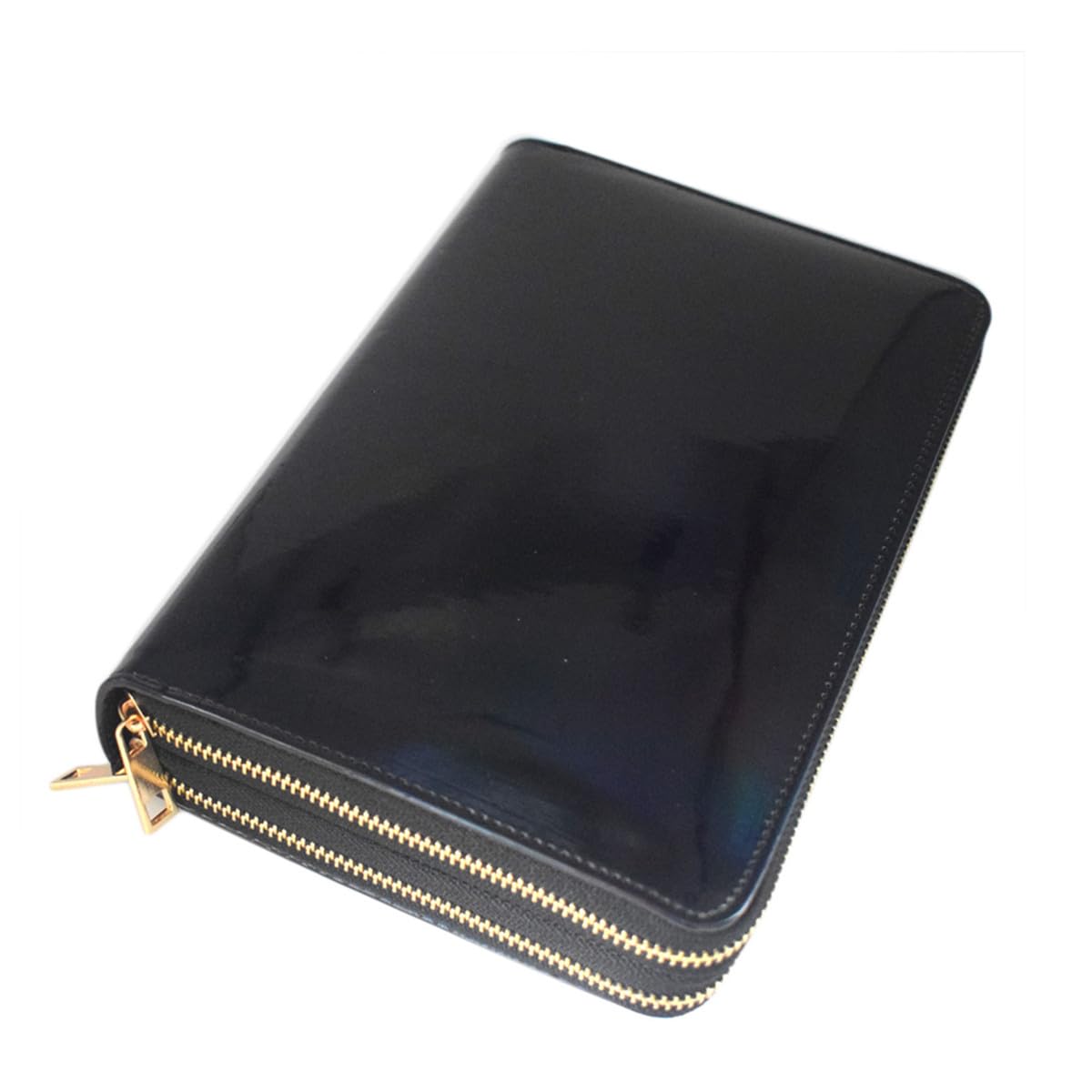 216 Slots Stamping Plate Holder Case Rainbow Laser Design Nail Stamping Plate Organizer Round Square Rectangular Nail Art Stamp Template Organizer 1pcs Empty Nail Art Plate Case Bag (black -216 Slots)-BrightBean Baby