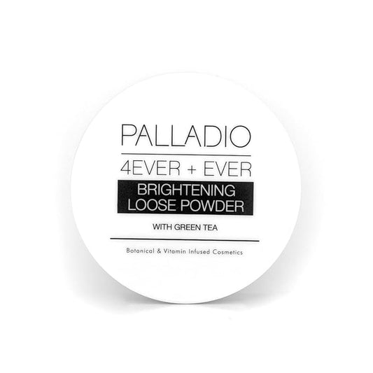 Palladio 4 Ever+Ever Mattifying Loose Setting Powder, Brighten Dark Circles, Lightens, and Creates a Look Of Luminosity, Soft, Radiant Finish All Day Wear, (Brightening Powder)-BrightBean Baby