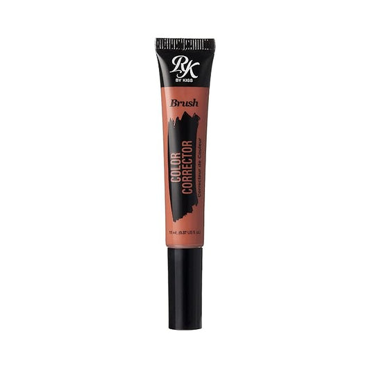 Ruby Kisses HD Concealer & Foundation Flawless Full Cover Brush Face Makeup (Orange Corrector)-BrightBean Baby