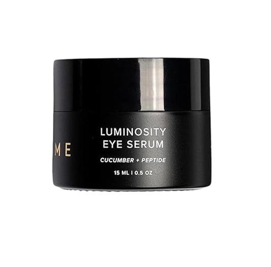 DIME Beauty Luminosity Eye Serum, Eye Cream for Dark Circles and Puffiness, Caffeine Eye Cream, Puffy Eyes Treatment, 0.5 oz / 15 mL-BrightBean Baby