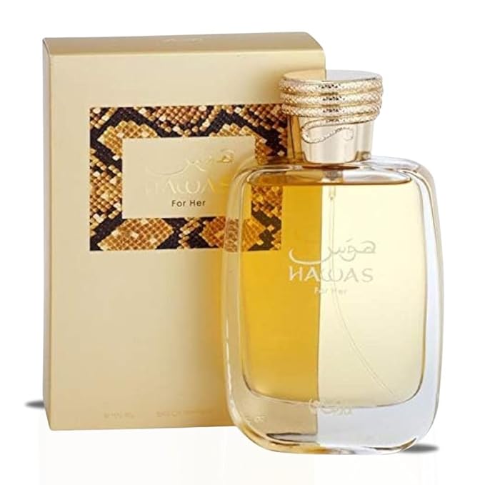 RASASI Hawas For Him & Hawas For Her EDP Sprays 100ML (3.4 OZ) Long Lasting, Exquisite Scent, Luxurious Fragrances. (Luxurious Bundle)-BrightBean Baby