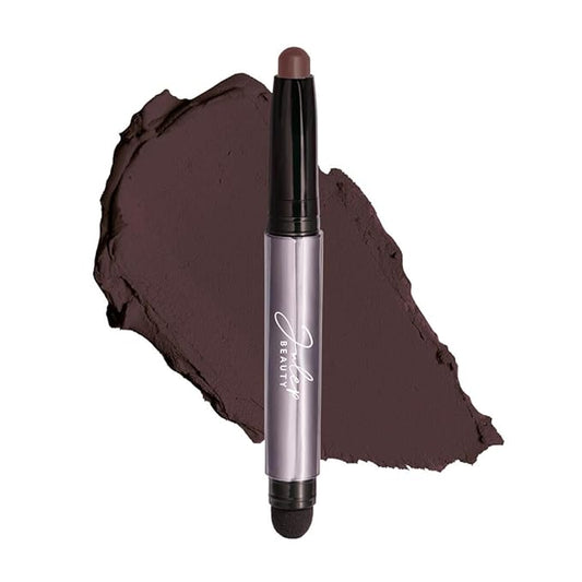 Julep Eyeshadow 101 Cream-to-Powder Waterproof Shadow Stick – Black Cherry Matte – Long-Lasting, Crease-Proof, Rich Toned Burgundy Matte Cream Eyeshadow with Built-in Smudger-BrightBean Baby