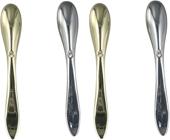 4PCS Eye Cream Applicator,Mini Eye Beauty Apparatus Rolling Massage Stick Cream Mixing Spatula Eye Massager-BrightBean Baby