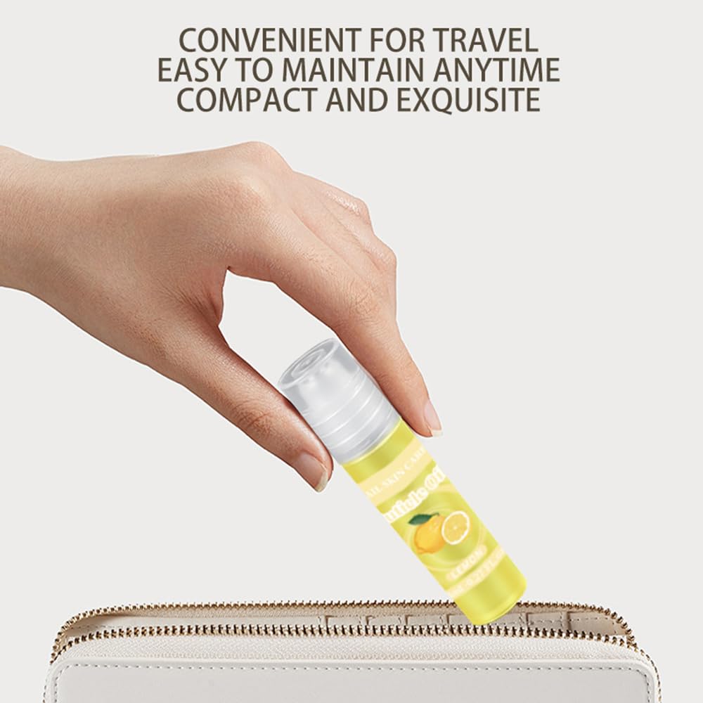 5pcs Cuticle Oil Roller Nourishing Moisturizing Roll On Cuticle Oil for Convenient Portable Nail Rollerball for On the Go Hydration and Care-BrightBean Baby