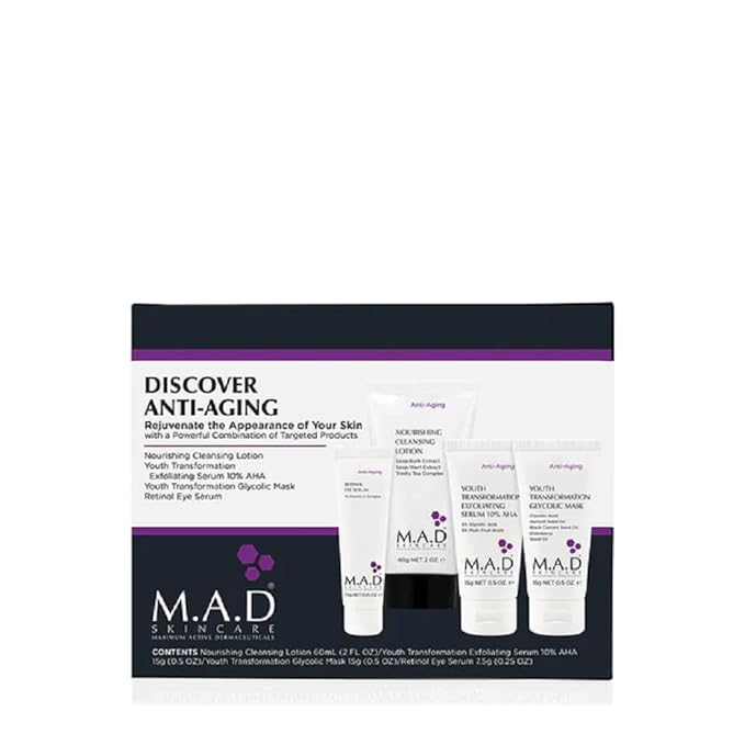 M.A.D Skincare Discover Anti-Aging Travel System Set-BrightBean Baby