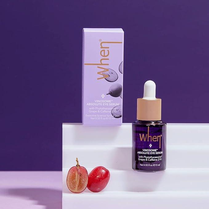 When - Vinosome Absolute Eye Serum with Phytotherasome Grape & Caffeine210-BrightBean Baby