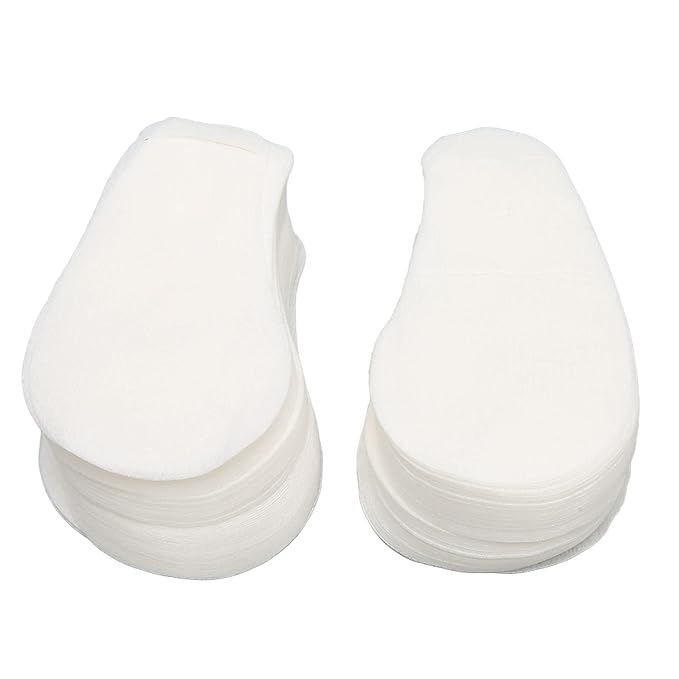 400pcs Disposable Eye Mask Paper, Moisturizing Pure Cotton DIY Sheet for Under Eye Dark Circles, Irritating DIY Eye Supplies-BrightBean Baby