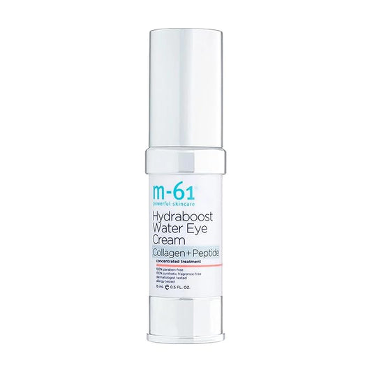 M-61 Hydraboost Collagen+Peptide Water Eye Cream - Age-defying vegan collagen and peptide water eye cream with vitamin B5 & baobab pulp extract.-BrightBean Baby