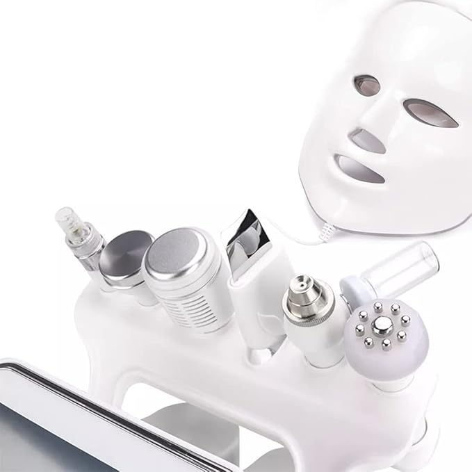 BRÜUN Facial Care Machine – A 7 in 1 Multifunctional Face Care Device for Skin Moisturizing – A Vacuum Cleaning Jet for Home and Beauty Salon-BrightBean Baby