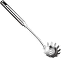Spaghetti Spoon,304 Stainless Steel Pasta Spoon,Silver/13.8Inch