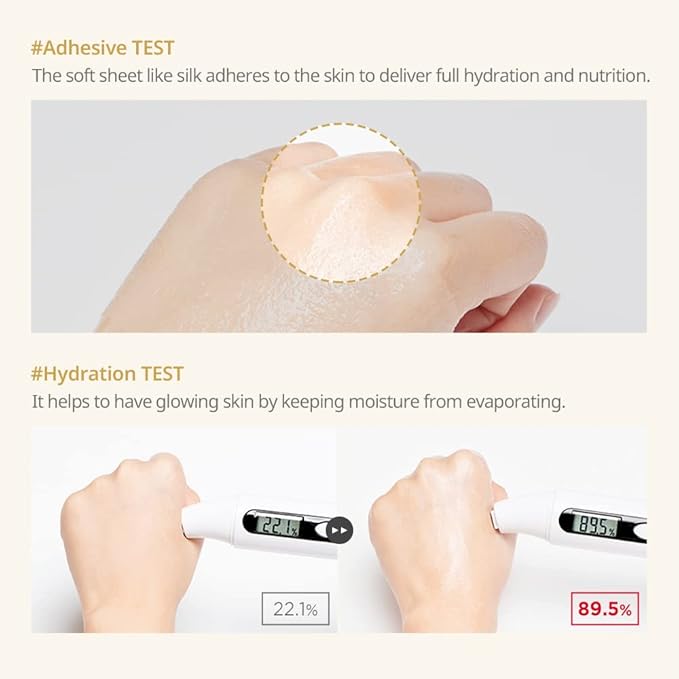 JMsolution Active Golden Caviar Nourishing Mask - Korean Skincare Facial Mask-Cavior extracted - collagen essense- 10 sheets for all skin type-BrightBean Baby