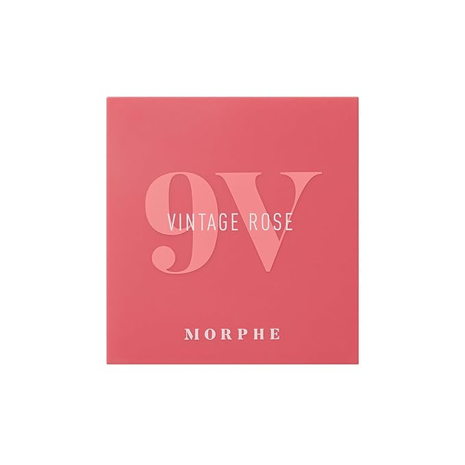 Morphe 9V Vintage Rose Artistry Palette - Mauve & Rose-Toned Makeup Palette with Matte and Shimmer Finishes - Highly Pigmented Eye Makeup with a Blendable & Buildable Formula (0.35 oz)-BrightBean Baby