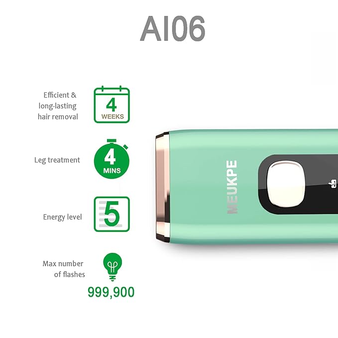 IPL Laser Hair Removal Device for Women Men at Home, Upgraded to 999,900 Flashes Permanent for Facial Legs Arms Bikini Line Whole Body Treatment-BrightBean Baby