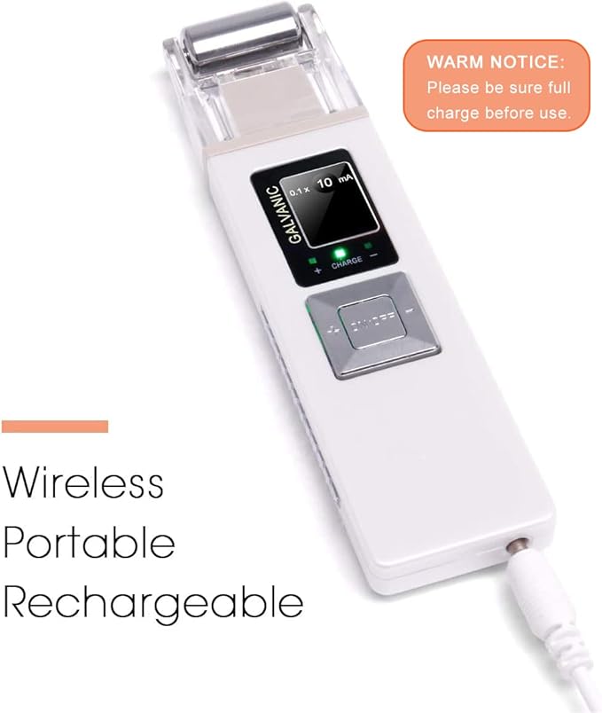 Portable Galvanic Microcurrent Skin Firming Machine, Anti-Aging Face Lift Massager Home Use Beauty Salon Device-BrightBean Baby