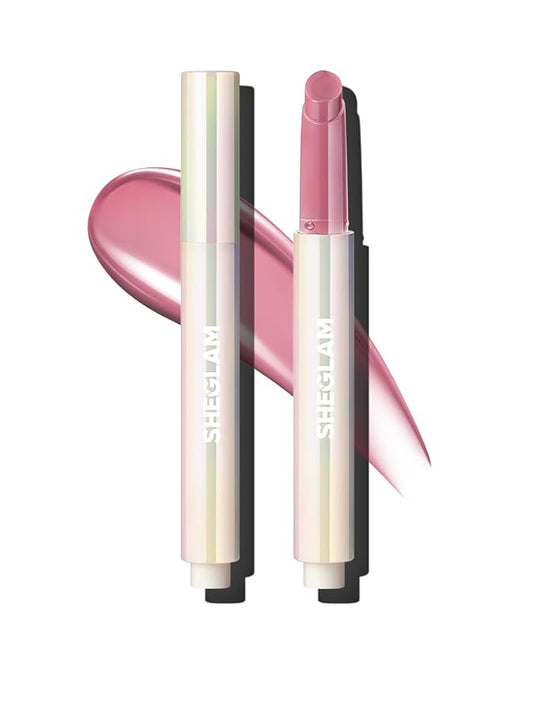 SHEGLAM PoutPerfect Moisturizing Solid Lip Gloss Non Sticky Lipstick with Coconut Oil - Makin' Me Blush