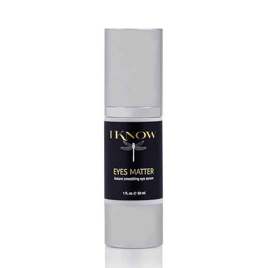 EYES MATTER Instant Smoothing Eye Serum, Rapid Wrinkle Reducer, Rejuvenating, Brightening Treatment for Fine Lines, Puffiness & Dark Circles, (1oz)-BrightBean Baby