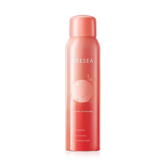 zeesea Vitamin C Hydrating Makeup Setting Spray for Face,Waterproof Make up Setting Fixer Mist type Spray,Long-lasting for 16 hours,Oil Control, 3.52 Fl oz, 100 ml-BrightBean Baby