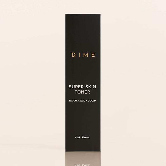 DIME Beauty Super Skin Toner, Alcohol-Free Witch Hazel Toner, Hydrating Toner for Face with Aloe Vera and Cucumber Extract, 4 oz / 120 ml-BrightBean Baby