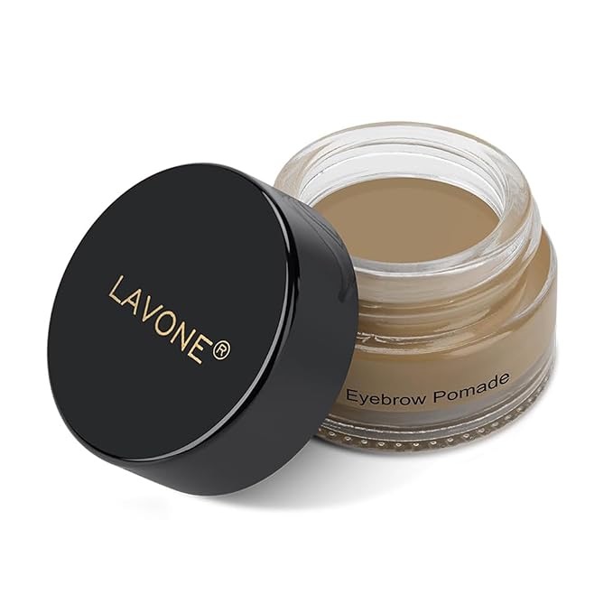 Eyebrow Pomade - Waterproof Brow Pomade for Long-lasting Results,Smudge Proof and Sweat Resistant Formula,Natural Eyebrow Makeup for All Skin Types and Tones - Dark Blonde-BrightBean Baby