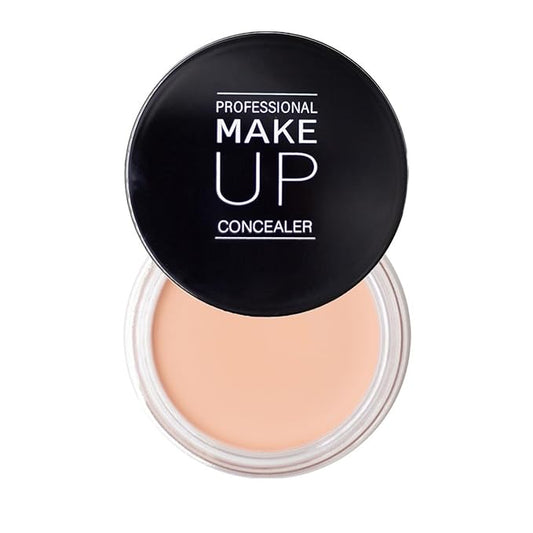 7 Color Solid Concealer Full Coverage Correcting Cream Concealer Waterproof Long-lasting Under Eye Concealer for Dark Circles Color Corrector Pro Concealer (Color 04)-BrightBean Baby