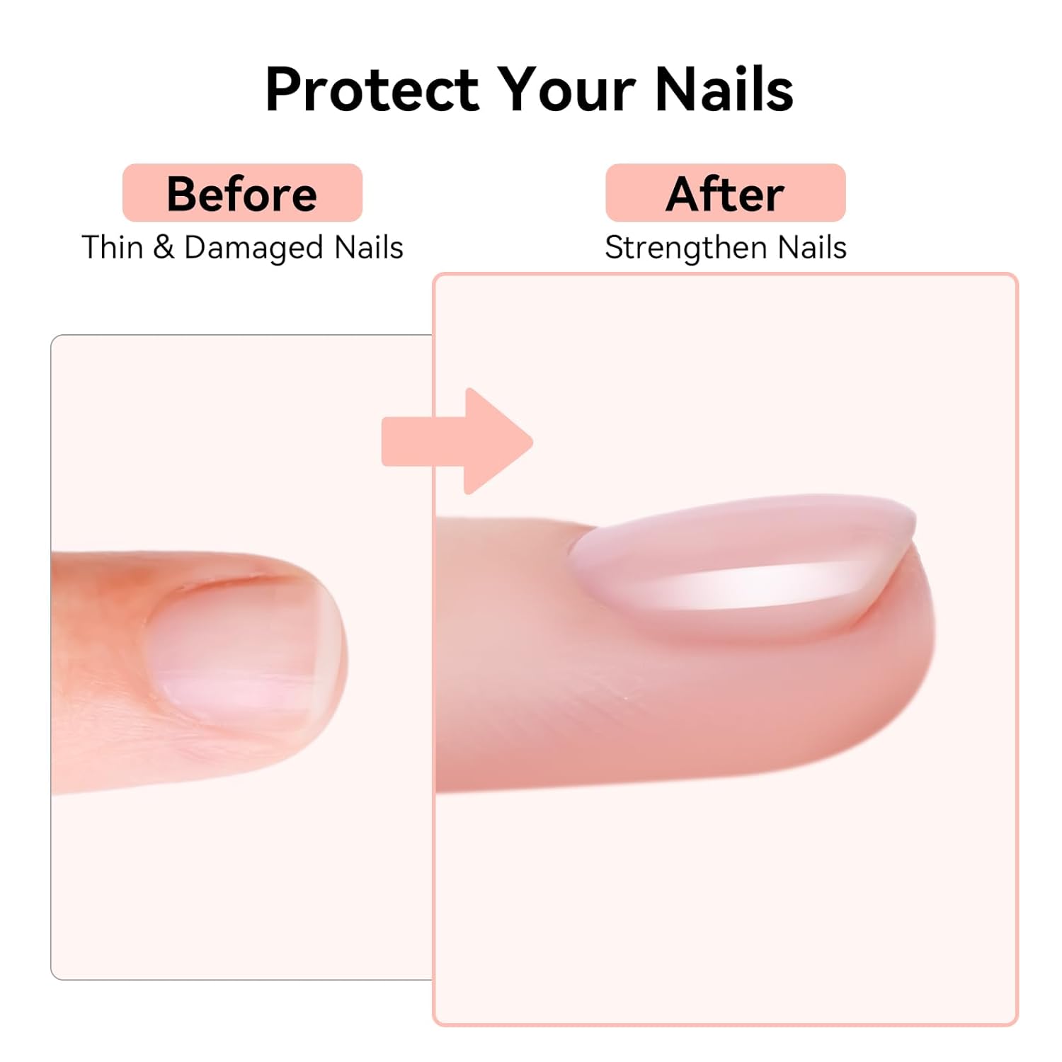 Makartt Rubber Base Gel Polish: Natural Nude Fall Winter 8ML Soak Off UV LED Foundation Gel for Salon DIY Nail Art Designs Home(Sun-Kissed Sands)-BrightBean Baby