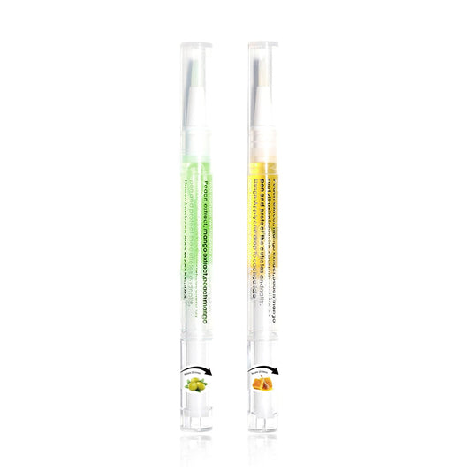 2pcs Cuticle Oil Pen Nourishing for Nails Hydrating Nail Cuticle Oil Pen and Cuticles Moisturizing Nail Care Products (Honey and Olive)-BrightBean Baby