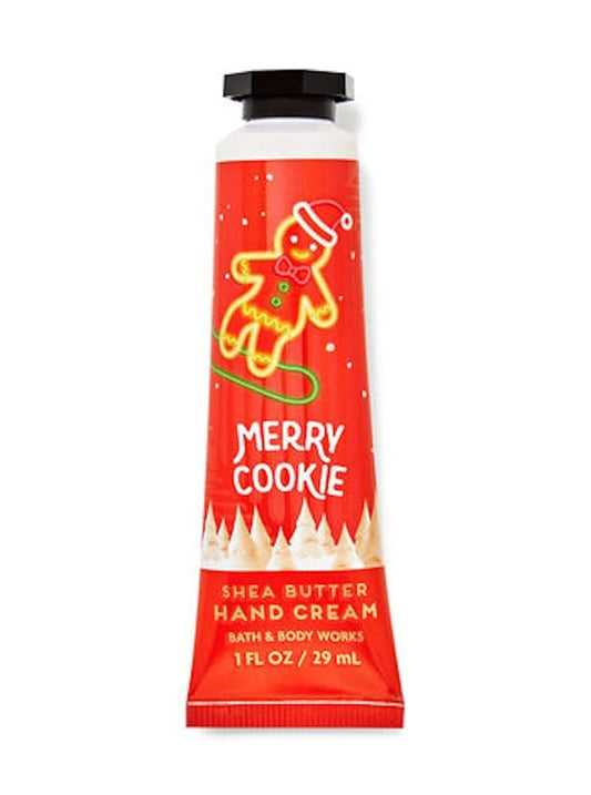 Bath & Body Works Merry Cookie Shea Butter Travel Size Hand Cream 1oz (Merry Cookie)-BrightBean Baby