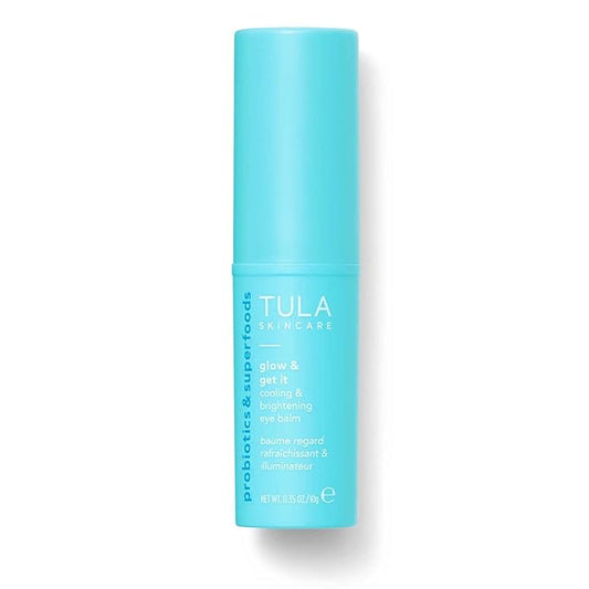 TULA Skin Care Eye Balm Glow & Get It - Dark Circle Treatment, Instantly Hydrate and Brighten Undereye Area, Portable and Perfect to Use On-the-go, 0.35 oz.-BrightBean Baby