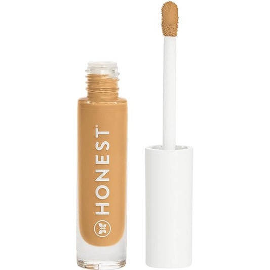 Honest Beauty Fresh Flex Concealer with Niacinamide + Vitamin E + Hyaluronic Acid | Vegan + Cruelty free | Tawny, 0.17 fl oz-BrightBean Baby