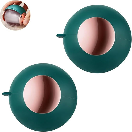 Washable Reusable Gel Lint Roller for Pet Hair, Tecogue Portable Dog Cat Pet Hair Remover for Clothes, Laundries, Sticky Cleaner, Dust Fuzz Fur for Travel Household (Green-2pcs)-BrightBean Baby