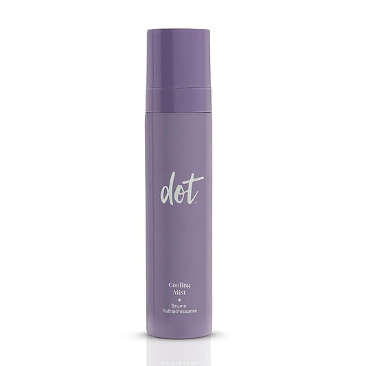 dot Cooling Facial Mist With Vitamin C, Plant-Based Antioxidants & Skin Revitalizing Feminage - Face Mist that Moistures, Rejuvenates & Clarifies – For All Skin Types – Menopause Skincare - 3.4 oz-BrightBean Baby