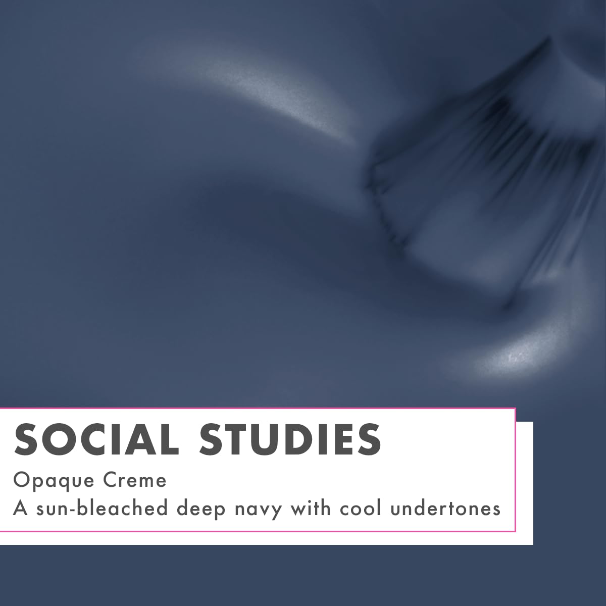 Olive & June Long Lasting Nail Polish | Gel-Like Finish No Lamp Needed | Lasts up to 10 days |Salon-Quality Color at Home |15-Free Vegan Cruelty-Free Chip-Resistant Shine |Social Studies Gunmetal Blue-BrightBean Baby