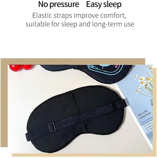 PERFECTSIGHT Rabbit Sleep Eye Masks, Cute Plush Sleep Eye Cover Lightweight Adjustable Eyeshade Faux Fur Mask Cover for Women Men Sleep Travel Nap, Pink Bunny Tulip-BrightBean Baby