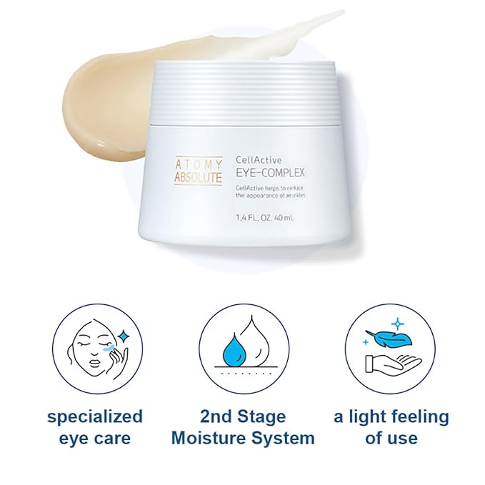 Atomy Absolute CellActive Eye Complex 40ml (1.4. FL. OZ.) Eye Cream for Face, Skin Care Routine.-BrightBean Baby