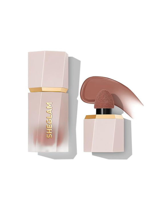 SHEGLAM Sun Sculpt Cool Toned Liquid Contour Stick Long Lasting Cream Bronzer Makeup - Tawny Amber-BrightBean Baby