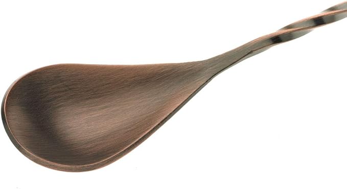 Barfly Bar Spoon, Teardrop End 15 3/4" (40 cm), Antique Copper