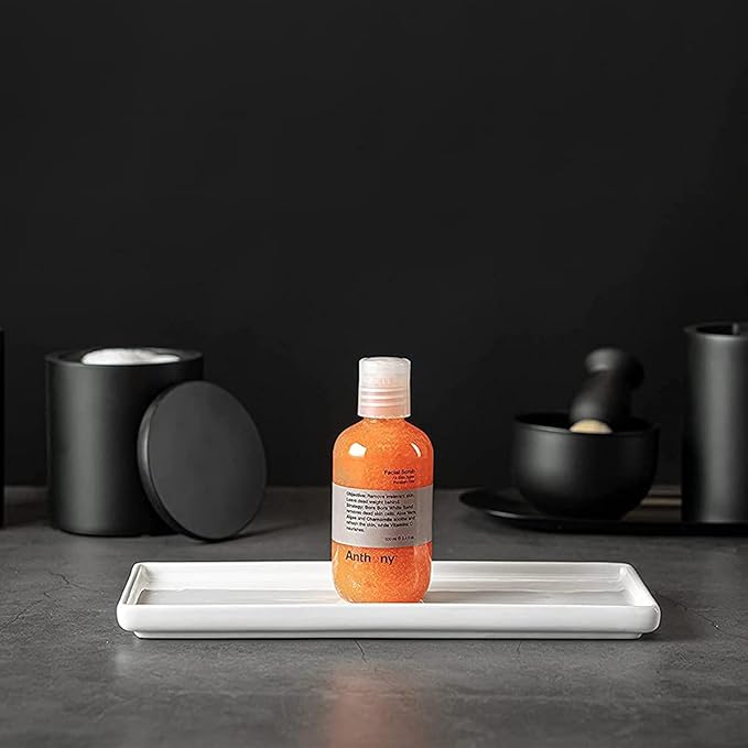 Anthony Facial Scrub – Men’s Exfoliating Face Wash with Vitamin C, Aloe, Chamomile and Algae for Deep Cleansing and Detoxifying 3.4 Fl Oz-BrightBean Baby