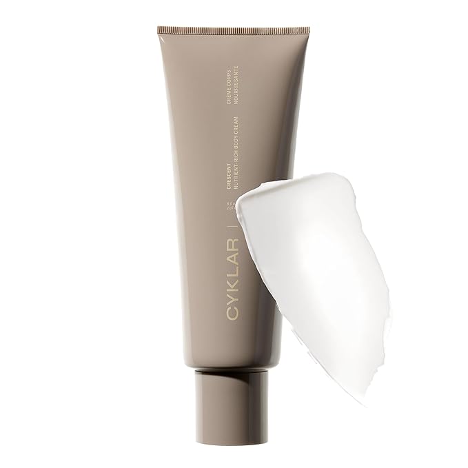 Nutrient Rich Body Cream. Crescent Fragrance Nourishing Moisturizer with Niacinamide and Banana Flower Extract. Deep Hydration, Thick Body Lotion, Dry Skin Cream for Women and Men, 8 Fl Oz-BrightBean Baby