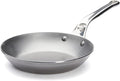 De Buyer MINERAL B Pro Carbon Steel Fry Pan - 8” Diameter, 5.5” Cooking Surface - Ideal for Searing, Sauteing & Reheating - Made in France