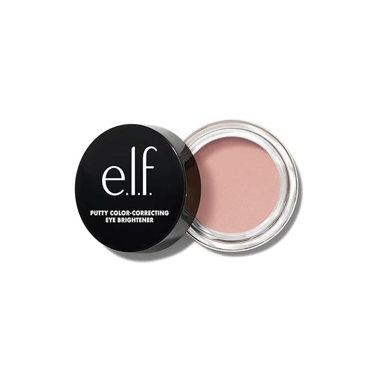 e.l.f. Putty Color-Correcting Eye Brightener, Under-eye Brightener & Primer Reduces Appearance Of Dark Circles, Vegan & Cruelty-Free, Fair-BrightBean Baby