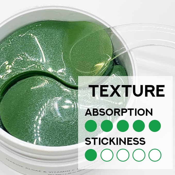 Marine Algae & Vitamin C Hydrogel Eye Patches-BrightBean Baby