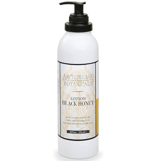 Archipelago Botanicals Black Honey Lotion, Hydrating Body Lotion for Dry Skin, Nourished and Healthy Skin Care, Paraben-Free, Phthalate-Free, 18 oz-BrightBean Baby