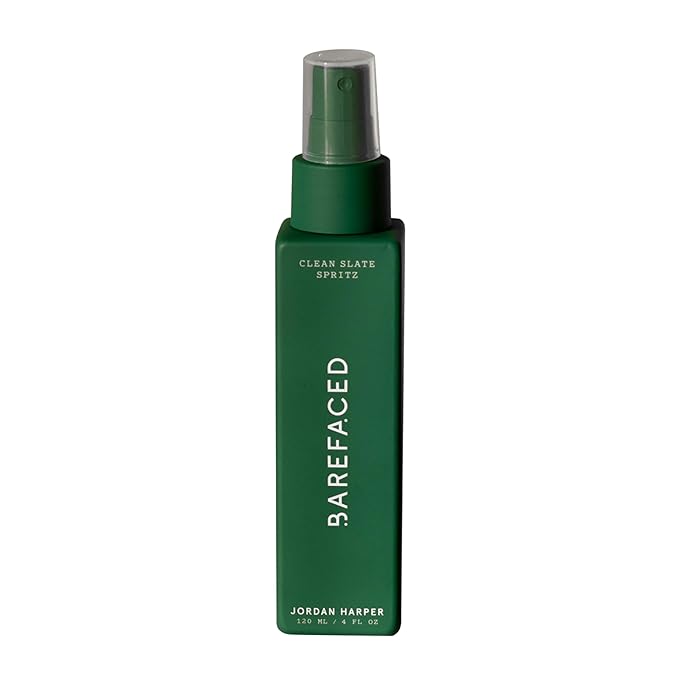 Barefaced Clean Slate Spritz 4 Fl Oz - Hypochlorous Acid Mist for Face & Body, Cleanses Skin on the Go, Setting Spray For Makeup, Boosts Hydration, Reduces Redness, and Soothes Sensitive Skin-BrightBean Baby