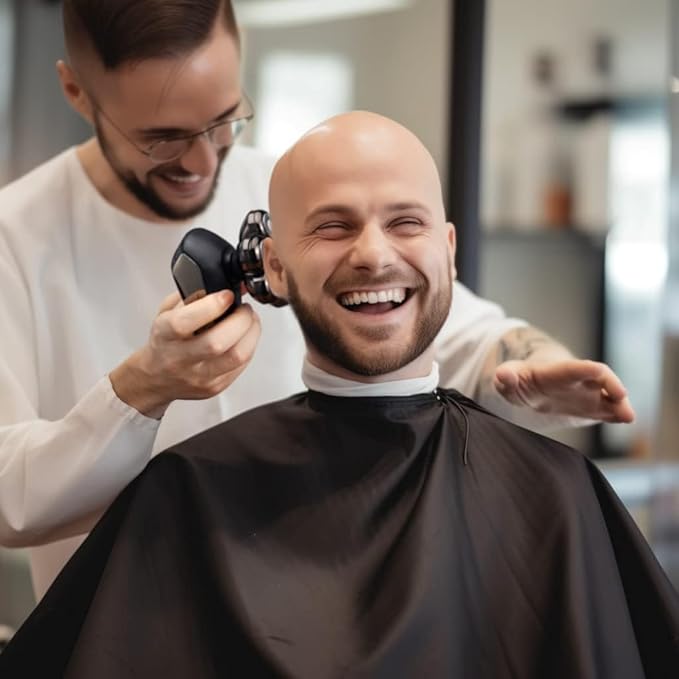 Head Shavers for Bald Men: 5-in-1 Electric Razor - IPX7 Waterproof Shaving Grooming Kit for Balder - Turbo Speed & Precision Blades-BrightBean Baby