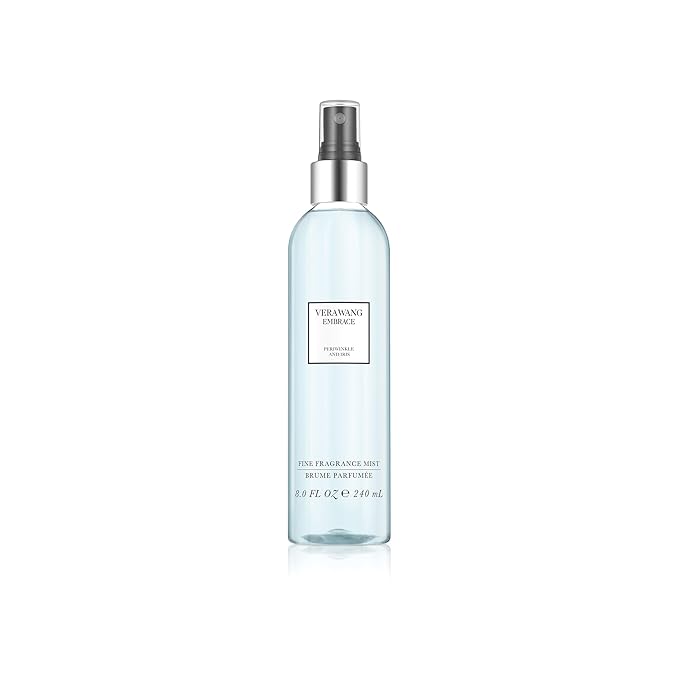 Vera Wang Embrace Periwinkle and Iris Body Mist 8.4 fl oz (Pack of 1), Notes of Bergamot, Periwinkle, and Vanilla, Women's Fragrance, Long Lasting, Everyday Fragrance-BrightBean Baby