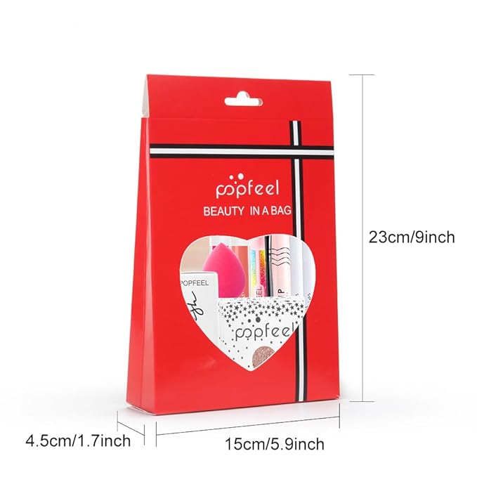 All in One Eyeshadow Palette Makeup Set, Makeup Kits with Foundation, Mascara, Concealer Lipstick Gloss, Eye Liner,Travel Makeup Bundle Makeup Gift Box for Women Girl Maquillaje-BrightBean Baby