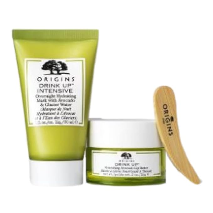 Origins Avo-Amazing Drink Up Skin-Nourishing Mask & Lip Butter - 2 Piece Travel Size Set-BrightBean Baby