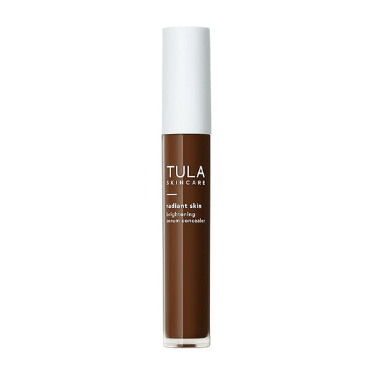 TULA Skin Care Radiant Skin Brightening Serum Concealer - Conceals Dark Circles & Discoloration, Longwearing & Crease-Resistant, Brightens the Appearance of Skin Over Time, Shade 190, 0.18 fl oz.-BrightBean Baby