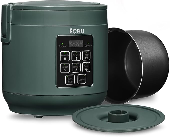 2 in 1 Herb Decarboxylator Infuser - 3oz Decarb Machine for Butter Infusion